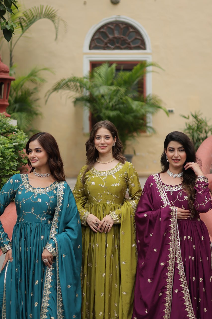 👗 PREMIUM DESIGNER READYMADE TOP-SHARARA-DUPATTA COLLECTIONS