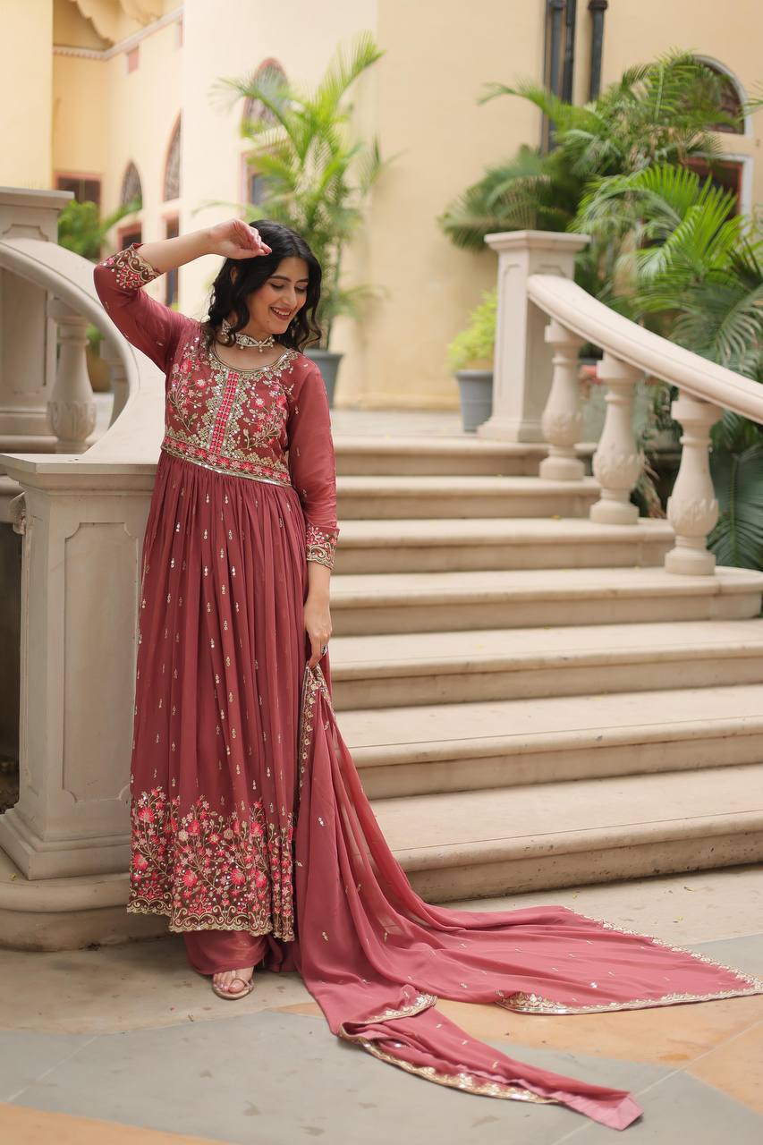 DESIGNER READYMADE TOP-SHARARA-DUPATTA COLLECTIONS