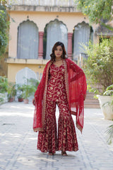 *PREMIUM DESIGNER READYMADE TOP-GHARARA-DUPATTA COLLECTIONS