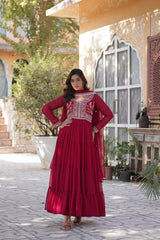 PREMIUM DESIGNER READYMADE GOWN DUPATTA COLLECTIONS