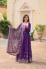 GEORGETTE  EMBROIDERY  GOWN-WITH-DUPATTA COLLECTIONS