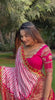 Sky Pink Lehenga Choli With Mirror Work And Attached Pink Dupatta