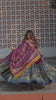 Purple Lehenga Choli With Mirror Work And Attached Purple Dupatta