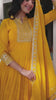 Faux Blooming Georgette with Rich Sequins Embroidered work GOWN WITH DUPATTA